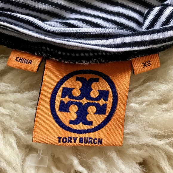 EUC Navy/White Striped Dual-Layer Tank - Picture 6 of 6